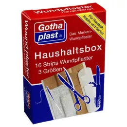 GOTHAPLAST Pásy do domácich škatúľ, 16 ks