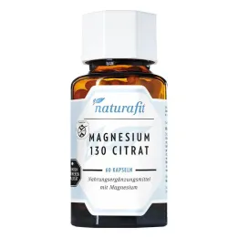 Naturafit Magnesium 130 Citr kapsuly, 60 ks