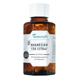 Naturafit Magnesium 130 Citr kapsule, 120 ks