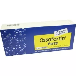 OSSOFORTIN šumivé tablety forte, 40 ks