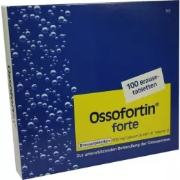OSSOFORTIN šumivé tablety forte, 100 ks