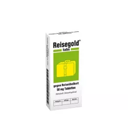 REISEGOLD Tablety proti cestovnej nevoľnosti, 10 ks