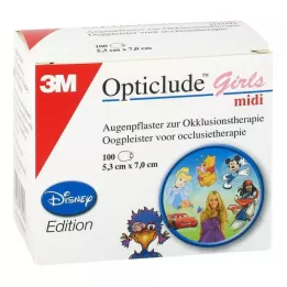 OPTICLUDE 3M Disney girls midi 2538MDPG-100, 100 ks
