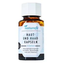 Kapsule Naturafit pre pleť a vlasy, 90 kapsúl