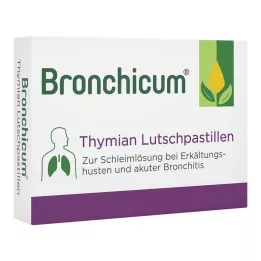 BRONCHICUM Tymiánové pastilky, 20 ks