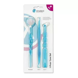 MIRADENT Sada starostlivosti I-Prox Care Set modrá trans., 1 str