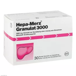 HEPA MERZ Granule 3 000 vriec, 30 ks
