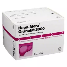 HEPA MERZ Granule 3 000 vriec, 50 ks