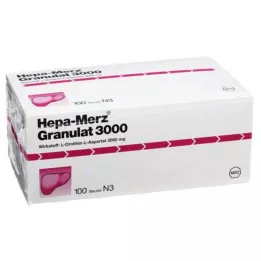 HEPA MERZ Granule 3 000 vriec, 100 ks