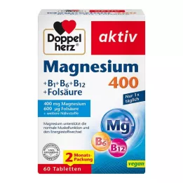 DOPPELHERZ Horčík 400 mg tablety, 60 ks