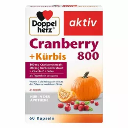 DOPPELHERZ Cranberry+Tekvicové kapsuly, 60 ks