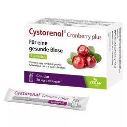 CYSTORENAL Cranberry plus, 20 ks
