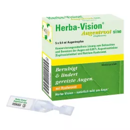 HERBA-VISION Eyebright sínusové očné kvapky, 5X0,4 ml
