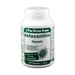 ASTAXANTHIN 6 mg vegetariánske kapsuly, 120 ks