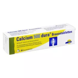 CALCIUM 500 dura šumivých tabliet, 20 ks