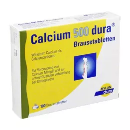 CALCIUM 500 dura šumivých tabliet, 100 ks
