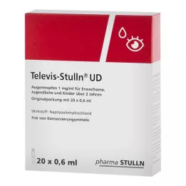 TELEVIS Stulln UD Očné kvapky, 20X0,6 ml