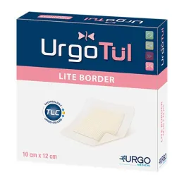 Urgotül Lite Border 10x12 cm obväz, 10 ks