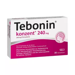 TEBONIN konzent 240 mg filmom obalené tablety, 30 ks