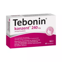 TEBONIN konzent 240 mg filmom obalené tablety, 60 ks