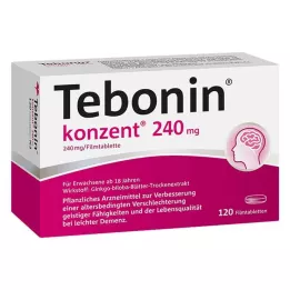 TEBONIN konzent 240 mg filmom obalené tablety, 120 ks