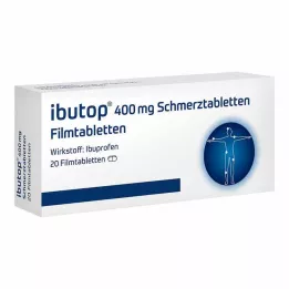 IBUTOP 400 mg lieky proti bolesti filmom obalené tablety, 20 ks