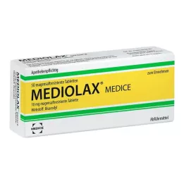 MEDIOLAX Medice gastrorezistentné tablety, 50 ks