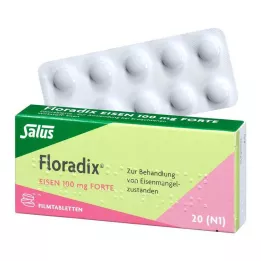 FLORADIX Žehlička 100 mg forte filmom obalené tablety, 20 ks