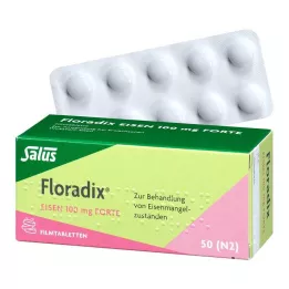 FLORADIX Železo 100 mg forte filmom obalené tablety, 50 ks