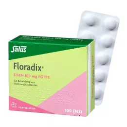 FLORADIX Železo 100 mg forte filmom obalené tablety, 100 ks