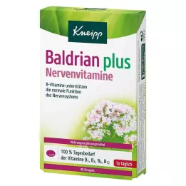 KNEIPP Dražé valeriána plus nervové vitamíny, 40 ks