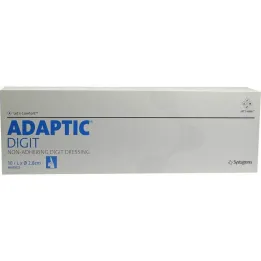 Bandáž na prsty Adaptic Digit 2,8 cm veľká, 10 ks
