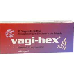 VAGI HEX Vaginálne tablety, 12 ks