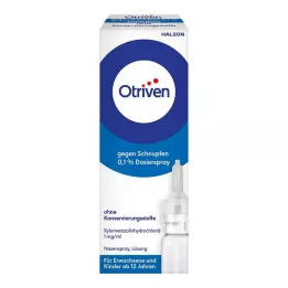 OTRIVEN 0,1% dávkovací sprej bez konzervačných látok, 10 ml