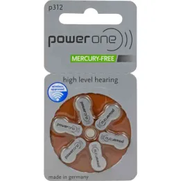 Batérie Hör Powerone 312, 6 ks