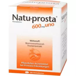 NATUPROSTA 600 mg neobalené tablety, 100 ks
