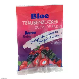 BLOC Vrecko na zmes dextrózy Berry, 75 g