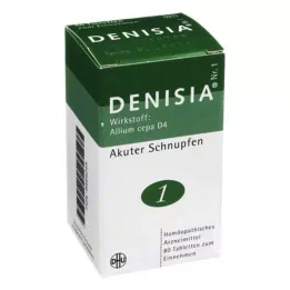 DENISIA 1 studená tableta, 80 ks