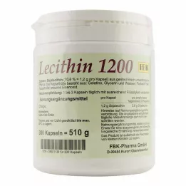 LECITHIN 1200 kapsúl, 300 kusov