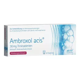 AMBROXOL acis 30 mg perorálne tablety, 20 ks