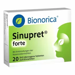 SINUPRET forte obalené tablety, 20 ks