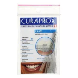 CURAPROX LS 631 Medzizubná kefka ex./extra jemná, 8 ks