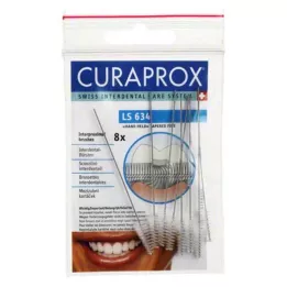 CURAPROX LS 634 Medzizubná kefka jemná, 8 kusov