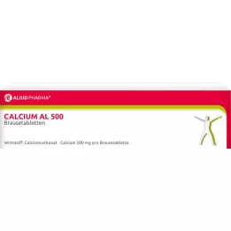 CALCIUM AL 500 šumivých tabliet, 100 kusov