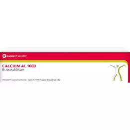 CALCIUM AL 1000 šumivých tabliet, 20 ks