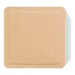 TEGADERM Border zo silikónovej peny FK 7,5x7,5 cm, 10 ks
