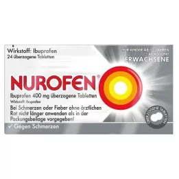 NUROFEN Ibuprofen 400 mg obalené tablety, 24 ks