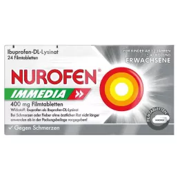 NUROFEN Immedia 400 mg filmom obalené tablety, 24 ks