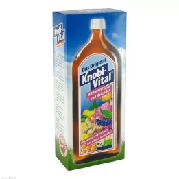 KNOBIVITAL so zázvorom a bazou bio, 960 ml