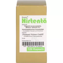 HIRTENTÄSCHEL Kapsuly Bioxera, 120 ks